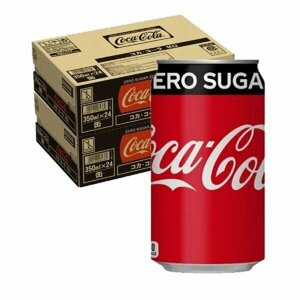 Напиток Сoca-Cola Zero (Япония) без сахара, 350 мл х 24 шт