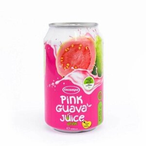 Напиток сокосодержащий Encampa Розовая Гуава 330 мл*6 шт. Вьетнам.
