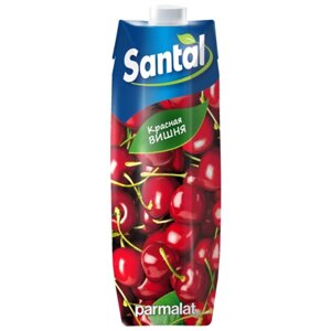Напиток сокосодержащий Santal Красная вишня, 1 л