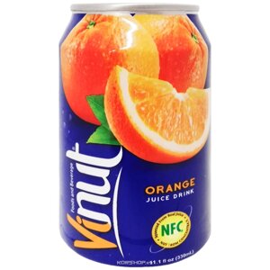 Напиток сокосодержащий Vinut Апельсин, 0.33 л, 1980 г