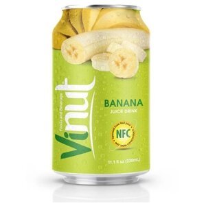 Напиток сокосодержащий Vinut Банан, 0.33 л