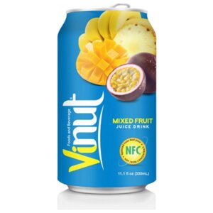 Напиток сокосодержащий Vinut Мультифрукт, 0.33 л