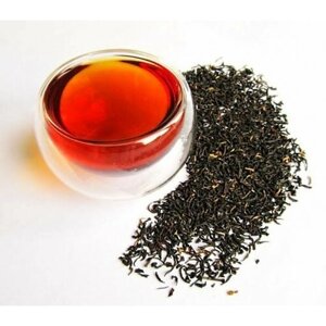 Настоящий черный индийский чай Ассам, 200 г, TGFOP1 высшего качества, классический крупнолистовой байховый (Tippy Golden Flowery Orange Pekoe Grade 1)