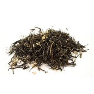Настоящий Китайский Зеленый чай Моли Инь Чжень "Жасминовые серебряные иглы" 100 граммов