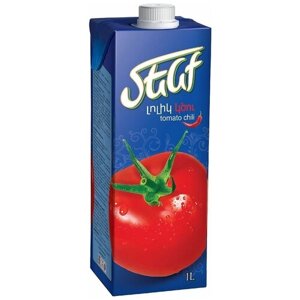 Натуральный сок Менк 1л (томатный острый) упаковка 12шт