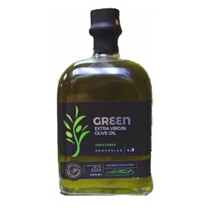 НЕ фильтрованное оливковое масло первого холодного отжима Агурелио Attica Food 500 мл