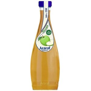 Нектар Ararat Premium Яблоко прямого отжима неосветленный, 0.75 л