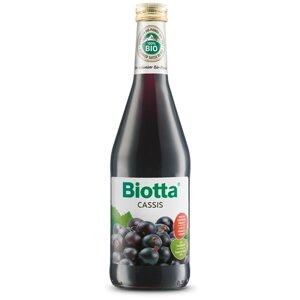 Нектар Biotta Cassis, BIO (БИО) из черной смородины, прямого отжима, без сахара, 0.5 л, 500 г