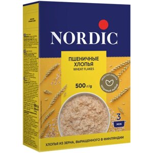 Nordic Хлопья пшеничные, 500 г