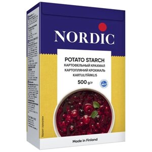 Nordic Крахмал картофельный 500 г, картонная упаковка