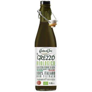Оливковое масло Costa d'Oro il Grezzo Bio Extra Virgin нерафинированное, нефильтрованное, 500 мл