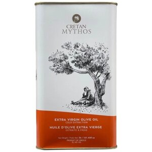 Оливковое масло Cretan Mythos 3л (Греция, Крит, Extra Virgin, жесть)