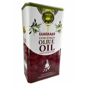 Оливковое масло "ELAlOLADA" Extra Virgin Olive Oil. Греция , 5л