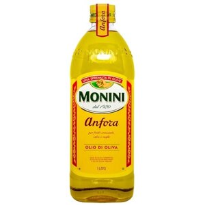 Оливковое масло Monini Anfora рафинированное c добавлением нерафинированного, 1 л