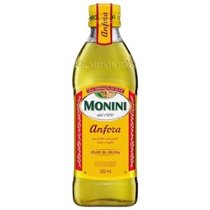 Оливковое масло Monini Anfora рафинированное c добавлением нерафинированного оливкового масла, 0,5 л
