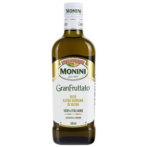 Оливковое масло Monini нерафинированное высшего качества Gran Fruttato, 0,5 л