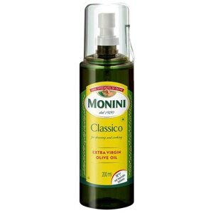 Оливковое масло Monini нерафинированное высшего качества первого холодного отжим Extra Virgin спрей, 200мл