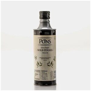 Оливковое масло высшего качества Pons Extra Virgin Wild Fennel/Дикий фенхель 500 мл