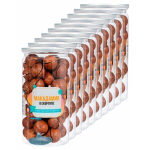 Орех Макадамия в скорлупе 4,5 кг (10 банок по 450 гр), Страна Полезных Продуктов