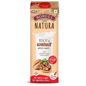 Ореховый напиток Borges Borges Natura растительное молоко, 1 л 3.5%1 л