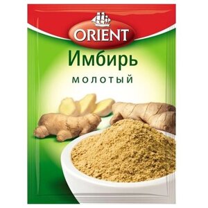 ORIENT Пряность имбирь молотый, 12 г, пакет