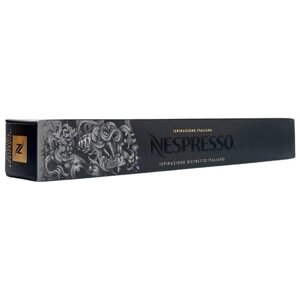 Оригинальные капсулы Nespresso Ristretto для кофемашины неспрессо Original, 10шт, 1уп.
