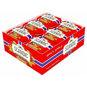 Освежающие драже Scandic без сахара со вкусом "Пряное яблоко" 14 г. упаковка 18 шт.
