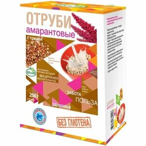 Отруби DI&DI амарантовые с гречей, 250 гр.