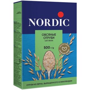 Отруби Nordic Овсяные, 500 г