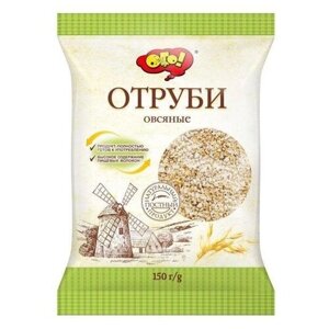 Отруби ОГО! овсяные рассыпчатые, 150 г