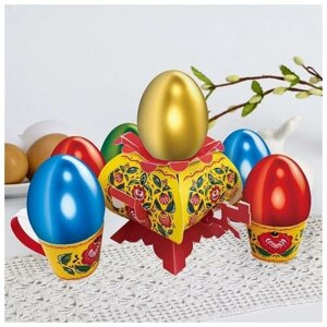 Пасхальный набор для украшения яиц «В гостях у бабушки. Городецкая»