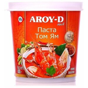 Паста Том Ям/100% натуральное/ Aroy-D /400г/ Китай