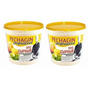 Pechagin Professional Соус Сырный, 56%1 кг, 2 штуки
