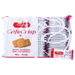 Печенье Anna Faggio Cafe Crisp Speculoos карамелизированное с корицей, 450 г