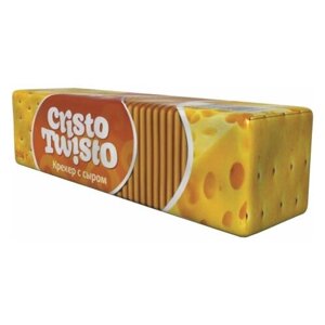 Печенье белогорье "Кристо-Твисто", крекер с сыром, 205 г, 44-25, 3 штуки