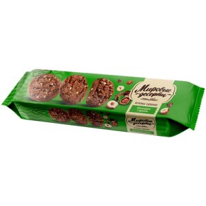 Печенье Брянконфи Шоколадное, 170 г, орехи, шоколад