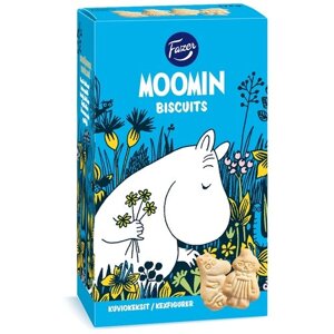 Печенье Fazer Moomin 175 г, классический, молоко