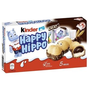 Печенье Kinder Happy Hippo какао, какао, молоко