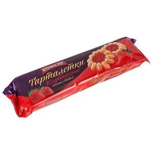 Печенье Кухмастер Тарталетки, 240 г, джем, ягоды