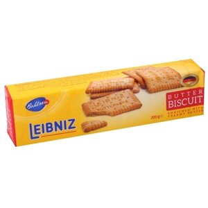 Печенье Leibniz Butter biscuits, 200 г, молоко