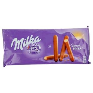 Печенье Milka choco sticks, 112 г, шоколад