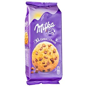 Печенье Milka XL Cookie Choco, 184 г, молоко, шоколад
