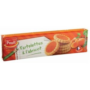 Печенье Poult с абрикосовой начинкой, 150 г, 4 шт