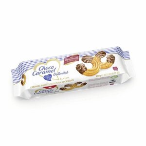 Печенье с молочным шоколадом и карамелью "Coppenrath" Choco Caramel Vollmilch 250 грамм