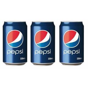 Pepsi-cola оригинальные напитки газированные 3 шт. х 300 мл