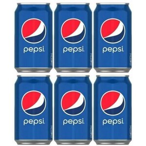 Pepsi (Пепси) газированный напиток 0,33л. 6шт. ЖБ