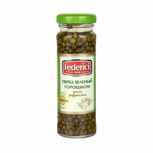 Перец зеленый горошком Federici консервированный, 110 г