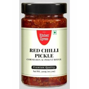 Пикули соус с красным перцем чили (Red chilli Pickle) 300г