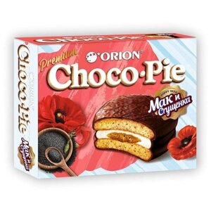 Пирожное Orion Choco Pie мак, 360 г