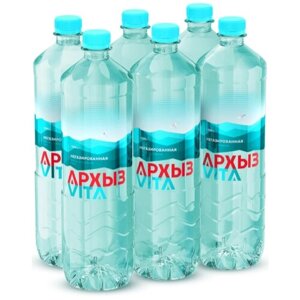 Питьевая вода Архыз Vita негазированная, ПЭТ, без вкуса, 6 шт. по 1.5 л